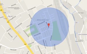 Kartenausschnitt GoogleMaps