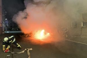 Feuerteufel treibt weiter in Neunkirchen sein Unwesen - Blaulichtreport-Saarland