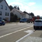 Gasleitung in Ensdorf von Bagger aufgerissen